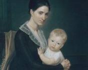 约翰范德林 - Mrs. Marinus Willett and Her Son Marinus, Jr.
